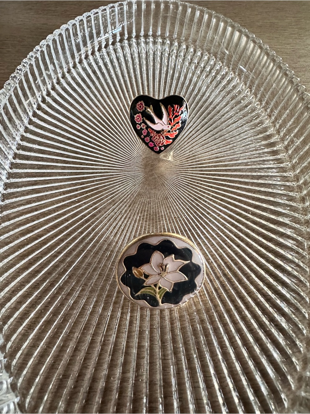 Zara Set of Two Enamel Rings